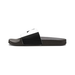 Black Star Slides Sandals