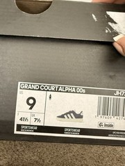 adidas Grand Court Alpha 00s Low Top Lace-Up Sneakers Blue White Men&rsquo;s JH7229