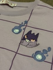 RARE Sugahri Pokémon Gengar Shirt Women’s/Unisex size XL with Embroidery