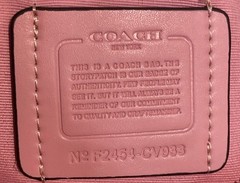 Coach Teri Shoulder Bag In Signature Canvas CV933 Dusty Pink