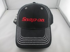 Snap-On Tools Strapback Black First Vintage Steel Series Choko Trucker Hat