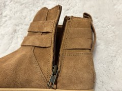 UGG Josefene Ankle Boots Suede Chestnut Brown Straps Size 8 US