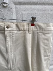 NWT Roundtree & Yorke Beige Men&rsquo;s Pleated Pants 42X31.25* see description