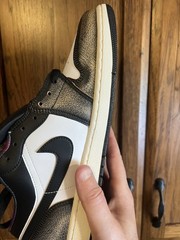 Mens Nike Air Jordan 1 Low SE (DQ8422 001) No Box Size 11