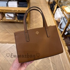 Tory Burch Blake Mini Tote 176875 $300 Cortado Pebbled leather