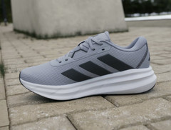 Adidas Galaxy 7 M Halo Silver Carbon Core Black Men Road Running Shoes ID8754