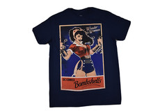 DC Comics Mens Wonder Woman DC Comics Bombshells Shirt New M, XL