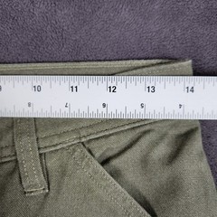 Patagonia Slim All Seasons Hemp Pants Womens 4 Fatigue Green Cargo Straight Leg