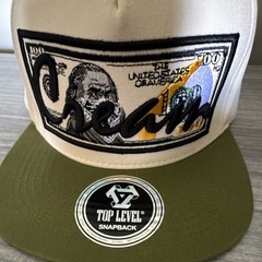 Men&rsquo;s Adjustable Strapback Cap Hat Flat Bill One Size Brand New With Tags