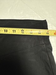 Larry Levine Black Stretch Pull On Shorts Stretchy Size M Waist 30” Inseam 9”