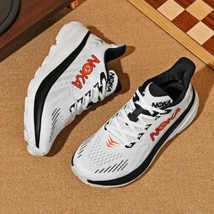 Men’s Comfort Walking Shoes – Thick Sole, Lightweight Cushioned Runners