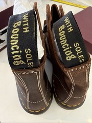 1460 Pascal Rustic Brown Wax Commander Dr. Martens Made In England Size 11 US