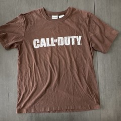 Call of Duty Brown Graphic Short Sleeve T-Shirt, Men&rsquo;s M, 60/40 Blend RN 88147
