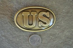 New Union Replica Waist Belt Buckle Plate Civil War Soldier Collectible