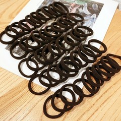 Men Women Hair Ties Soft Seamless Hair Bands Fr Thick Thin Hair Ponytail Holders