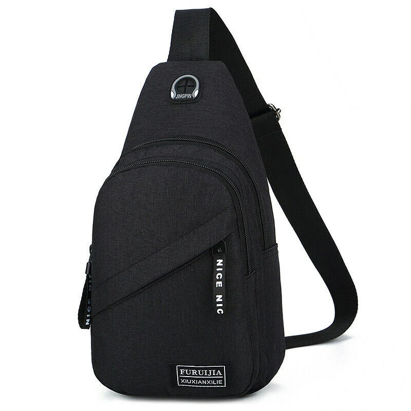 Men Women Sling Bag Crossbody Chest Pack Travel Sports Shoulder Backpack USA
