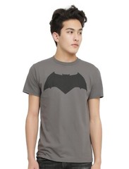 DC Comics Movie Mens Batman Dawn of Justice Bat Logo Shirt NWT S, M, L, XL