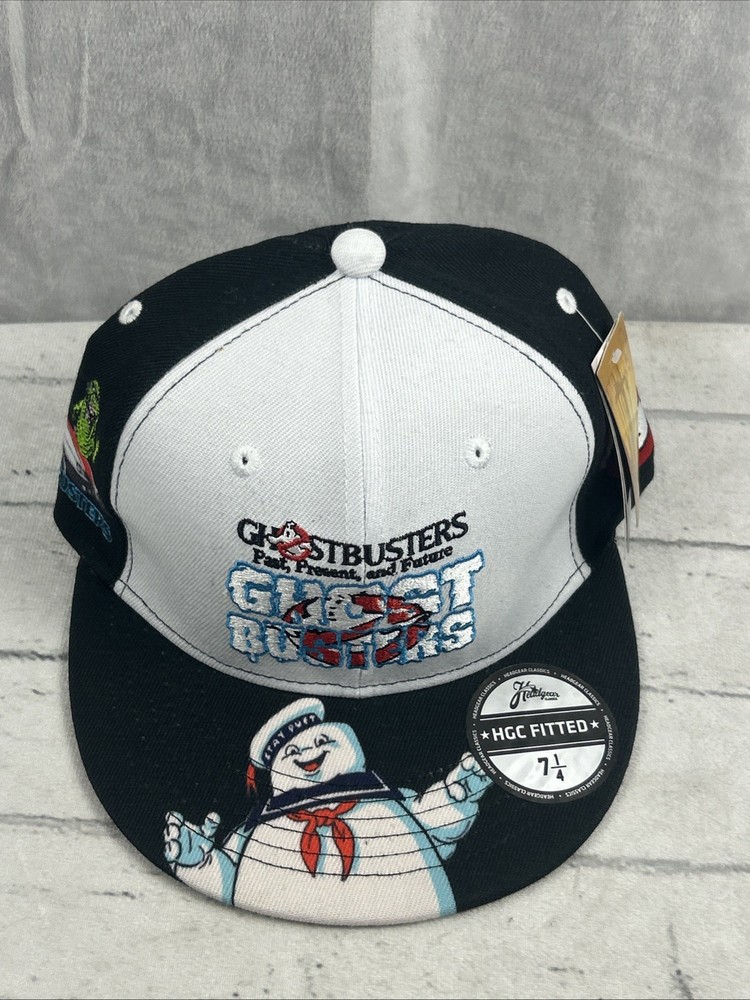 Headgear HGC Classics Ghostbusters Fitted Hat Men&rsquo;s Size 7 1/4 NWT
