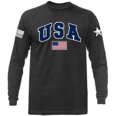 USA Original US Flag American Pride Patriot Patriotic Long Sleeve