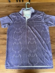 Greyson Golf Polo Floral Wolf Pattern | Men’s Medium