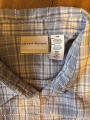 Alfred dinner Women’s Short Sleeve Button Up