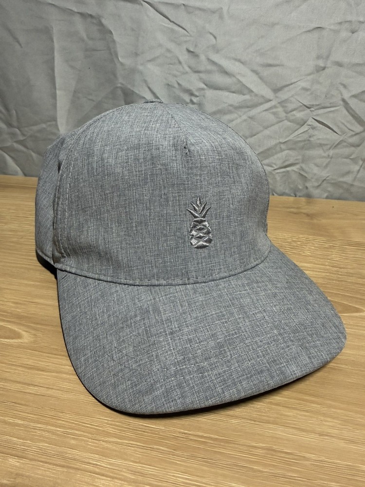 Chubbies Hat Cap Snap Back Gray Logo Outdoors Beach Adjustable Mens
