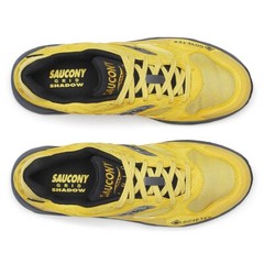 Saucony GTX US 14 Men Yellow Black Grey Retro Shadow Grid Gore-Tex -S70840 1 NIB