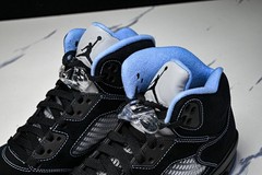 DD0587-008 Jo*dan 5 Retro Black University Blue (2026) Men&rsquo;s Shoes Size 4-13