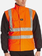 Helly Hansen Men&rsquo;s Potsdam Lining Orange Hi-Vis Jacket – 3XL, 73374-269