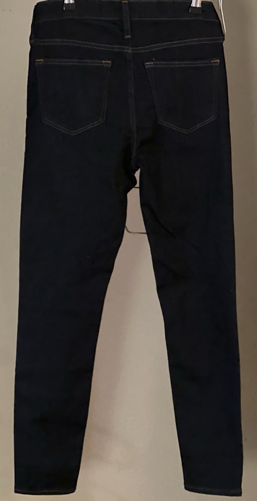 NWT J.CREW Women&rsquo;s Mid Rise Skinny Jeans Dark Wash Denim size 27