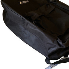 Black Everest Backpack Luggage Bag Travel School Sports 17 in x 13 in NWOT