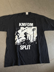 KMFDM – Split Dark Machine Visual Tee All Sizes Men and Women TD831
