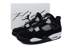 Jordan 4 Retro « White Thunder » Men&rsquo;s Basketball Shoes Mid Top Us Size7-12