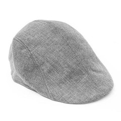 Classic Flax Ivy Cap Flat Cap Traditional Mens Newsboy Hat Peaked Cap Gatsby