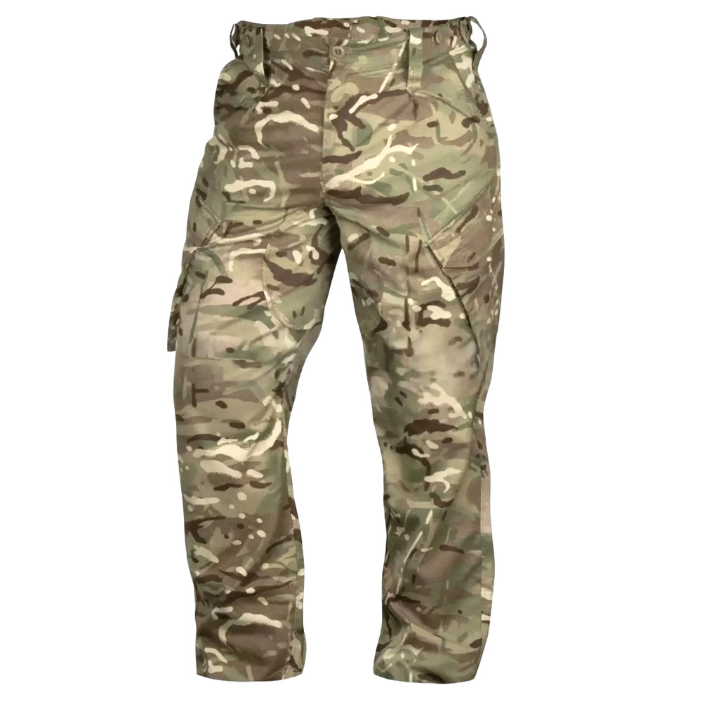 British Army Issue Combat Pants MTP PCS Camo Cotton Military Cargo Brown Beige