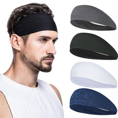 Sport Stretch Headband Yoga Running Head Sweatband Sweat Hair Band for Men Women