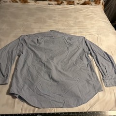 Polo Ralph Lauren Shirt Mens XL Blue White Check Lowell Sport 2 Ply Cotton