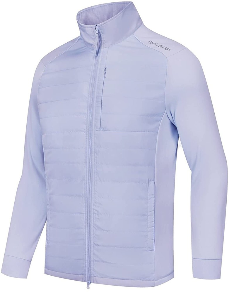 BALEAF Men&rsquo;s Running Jacket Winter Puffer Jacket Lightweight Hiking Hybrid-XL