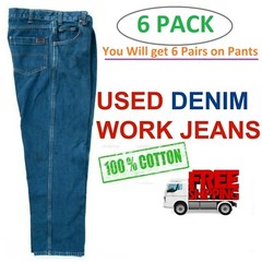 Work Jeans – PACK OF 6 – LIMITED TIME OFFER – FREE Shipping