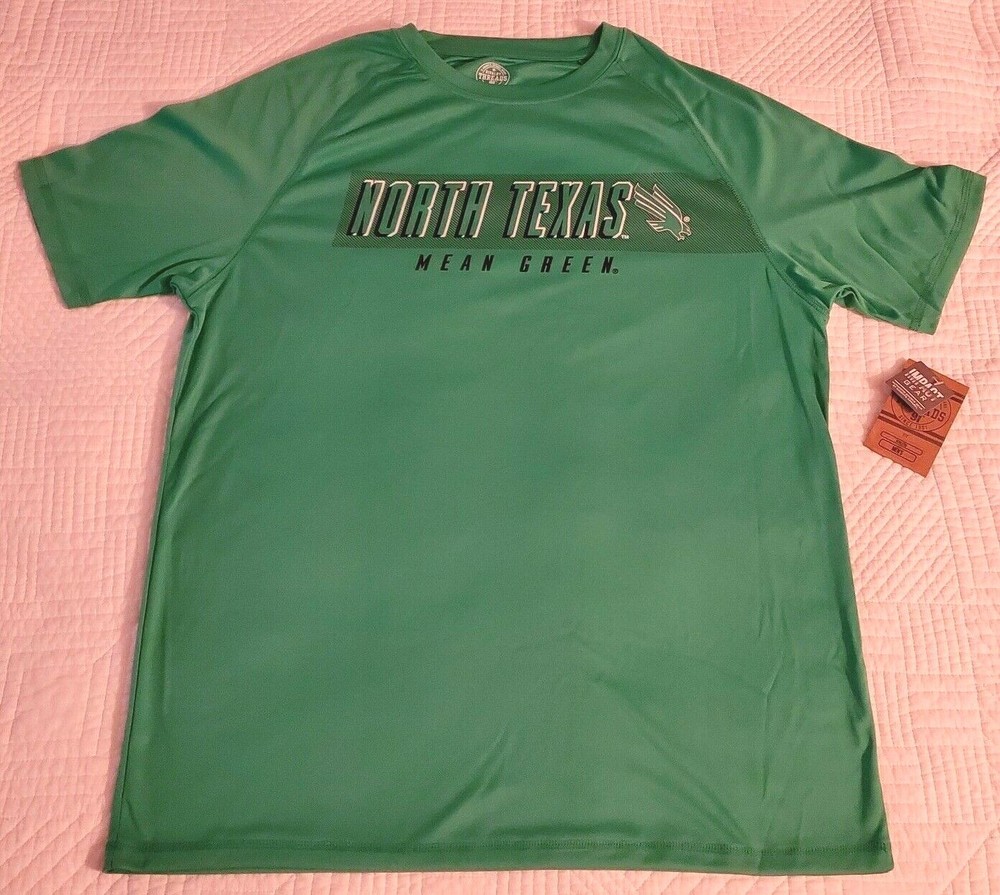 A Knight&rsquo;s Apparel~Rivalry Threads 91~North Texas Mean Green T-Shirt~Choose Size