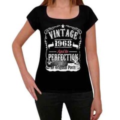 Women&rsquo;s Graphic T-Shirt Aged To Perfection All Original Parts 1968 56th Birthday