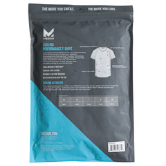 MISSION Cooling Performance T-Shirt Navy Blue Size Large UPF 50 Sun Protection