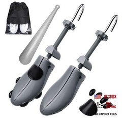 Shoe Trees – Adjustable Length & Width for Men – Size 6.5 – Size M