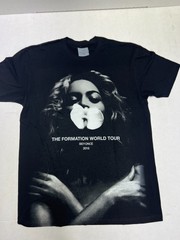 BEYONCE The Formation World TOUR 2016 TEE BLACK T-SHIRT OFFICIAL unisex NEW!!