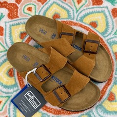 Birkenstock Arizona Soft Footbed Suede Leather Sandals Select Color & Size