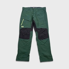 Helly Hansen Oxford 4X Work Pant Mens 38×32 Green Regular Normal Fit Lightweight