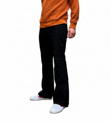 Men&rsquo;s Bell Bottoms Flared Pants – Retro Corduroy Flares – 60s 70s Hippie Mod