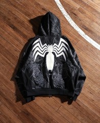 Civil Regime X Spiderman (black symbiote) Full Zip up limited edition sold out