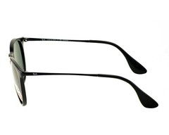 Ray-Ban Sunglasses RB4171 Erika Black Frame Polarized Green Lens 54mm for Women