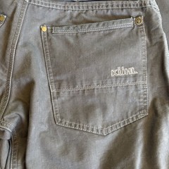 KUHL COOL REBEL RUNNER Canvas Jeans Pants Men’s Size 32×34 Walnut/Brown